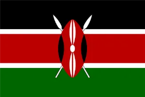 Flag Kenya