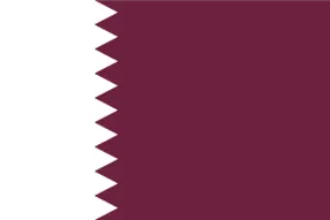 Flag Qatar