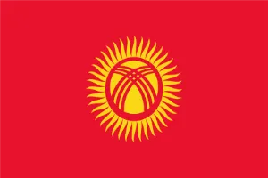 Flag Kyrgyzstan